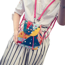 women bag leather hbag Crossbody messenger Shoulder Bag ladies women's hbags Rivet clutch Travel Bags famous  ILML