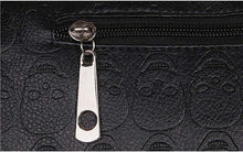 Feitong Women Skull Rivets Envelope Design Leather Crossbody Hbag Tote Bags Purse  ILML