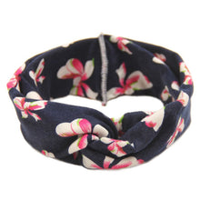 Floral Print Turban Headband Baby Top Knot Headband Girls Headwrap Head Band Hair Accessories Headwear Bandeau Bebe Fille LE3 ILML