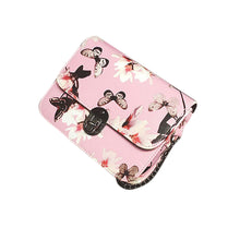 Floral women bag Leather Chain feminina messenger bags hbags famousSingle crossbody Shoulder Lady's bolsos mujer ILML