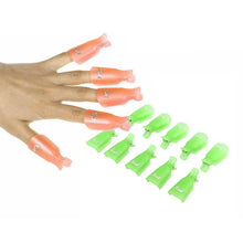 Forward 10Pcs Plastic Nail Art Soak Off Cap Clip UV Gel Polish Remover Wrap Tool Cosmetics  ILML