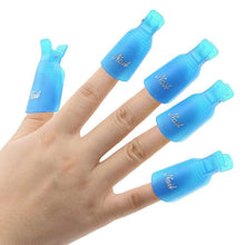 Forward 10Pcs Plastic Nail Art Soak Off Cap Clip UV Gel Polish Remover Wrap Tool Cosmetics  ILML