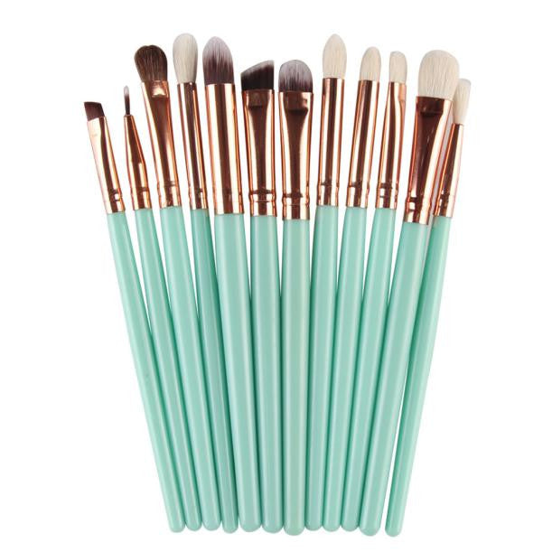 Forward 12Pcs Pro Cosmetic Makeup Brushes Powder Foundation Eyeshadow Eyeliner Lip Cosmetic Brushes ILML