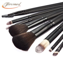 Forward 9 PCS Professional Make up Brushes Foundation Cosmetic Brushes Powder Lipsticks Shadows Make Up Tool Kit ILML