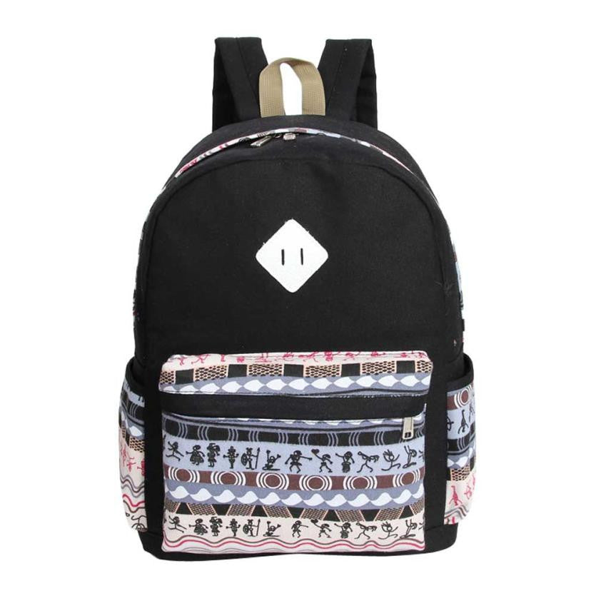 Forward Superb School Youth Rucksack Sweet Printing Women Canvas Backpacks Shoulder Bag Backpack Fast Shipping ILML