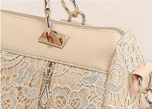 Forward Women PU Leather Messenger Bag Tote Shoulder Bag Lace Hbag ILML