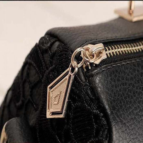 Forward Women PU Leather Messenger Bag Tote Shoulder Bag Lace Hbag ILML