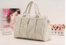 Forward Women PU Leather Messenger Bag Tote Shoulder Bag Lace Hbag ILML
