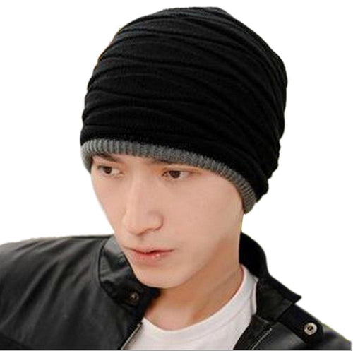 Forward Man Women Warm Hat Knit Woolen Beanies Elastic Hip-Hop Cap ILML
