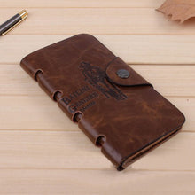 Forward Mens PU Leather Long Wallets Famous Pockets ID Card Clutch Bifold Purse Brown  ILML