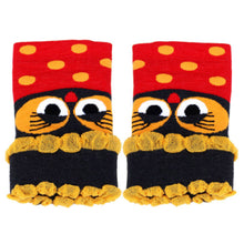 Forward Women Wool Warmer Owl Knitted Mitten Half-finger Gloves Fast Shipping ILML