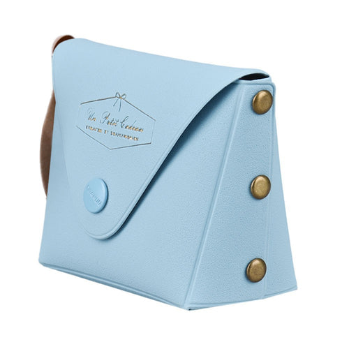 Forward 5 Colors Arrvial PVC Leather Pure Color Hasp Student Macaron Bow Serie Change Purse  ILML