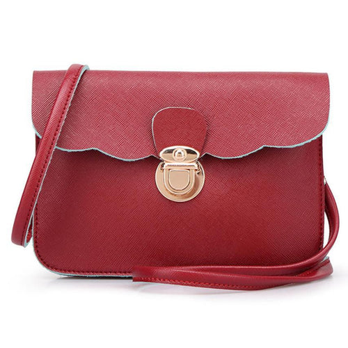 Forward 7 Colos Women PU Leather Shoulder Bag Clutch Hbag Tote Purse Casual Hobo Messenger Bag Bolsas  ILML