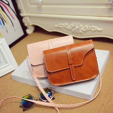 Forward 9 Colors Women Girl Shoulder Bag Ladies Mini Message Bag Soft PU Leather Satchel Crossbody Tote Hbag ILML