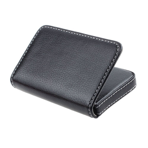 Forward Exquisite Magnetic Attractive PU Leather Card Case Business Card Case Box Holder ILML