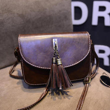Forward Leather Tassels Crossbody Women Hbag Satchel Messenger Bag  ILML