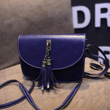 Forward Leather Tassels Crossbody Women Hbag Satchel Messenger Bag  ILML