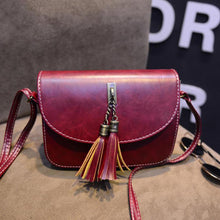 Forward Leather Tassels Crossbody Women Hbag Satchel Messenger Bag  ILML