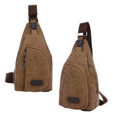 Forward Men Hbag Casual Canvas Unbalance Crossbody Shoulder Bag Chest Bag  ILML