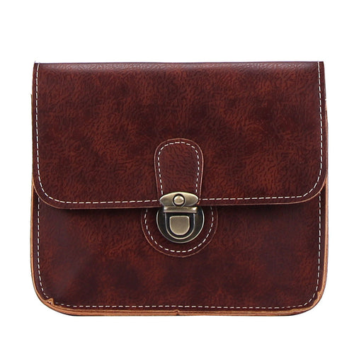 Forward Women Girl Leather Messenger Bags Shoulder Bag Casual Hbag  ILML