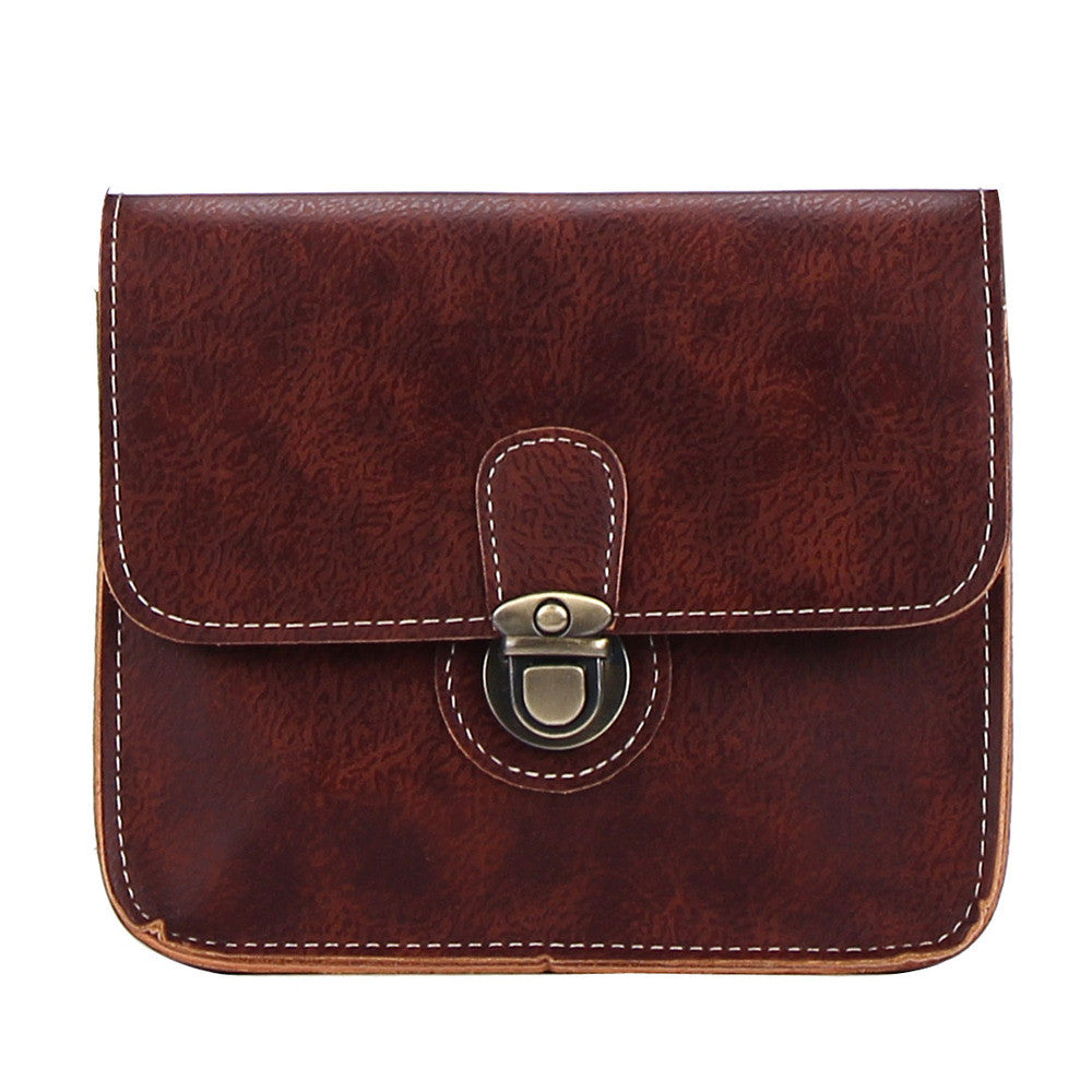 Forward Women Girl Leather Messenger Bags Shoulder Bag Casual Hbag  ILML