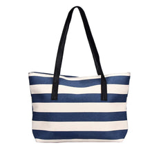 Forward Striped Canvas Ladies Hbags Shoulder Bags Clutches Women Bag  ILML
