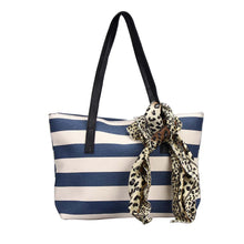 Forward Striped Canvas Ladies Hbags Shoulder Bags Clutches Women Bag  ILML