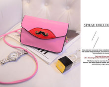 Forward The Beard Woman Hbag PU Shoulder Satchel Messenger Bag s ILML