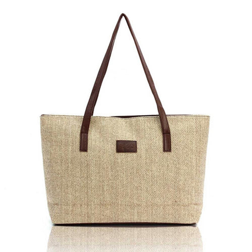 Forward Women Bags Canvas Hbag Shoulder Bags Shopping Linen Casual Totes  ILML