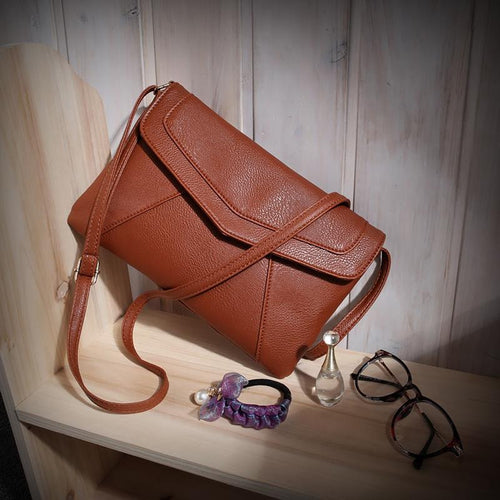 Forward Women Envelope Bag Pu Leather Hbag Shoulder Bags Ladies Vintage Crossbody Sling Messenger Bag Bolsas ILML
