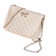 Forward Women Solid Bow PU leather Chains Shoulder Bags Tote Purse Leather Messenger Hobo Bag ILML