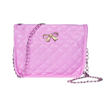 Forward Women Solid Bow PU leather Chains Shoulder Bags Tote Purse Leather Messenger Hobo Bag ILML