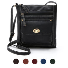 Forward Women's Shoulder Bag Solid PU Leather Satchel CrossBody Messenger Bag w Zipper Pocket  ILML