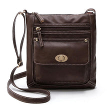Forward Women's Shoulder Bag Solid PU Leather Satchel CrossBody Messenger Bag w Zipper Pocket  ILML