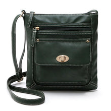 Forward Women's Shoulder Bag Solid PU Leather Satchel CrossBody Messenger Bag w Zipper Pocket  ILML