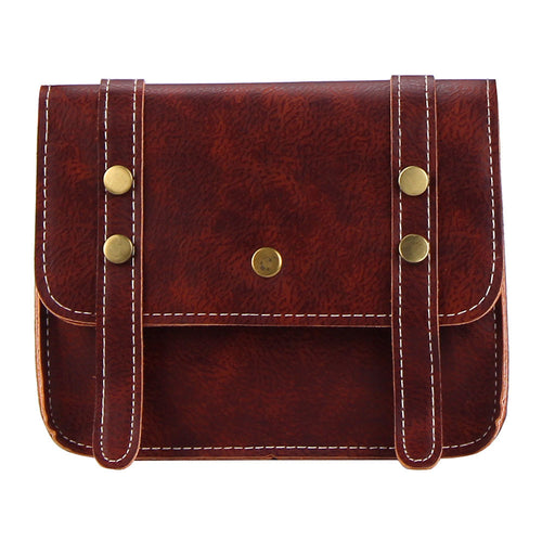 Forward Women Girl Leather Zipper Messenger Bags Shoulder Bag Casual Hbag  ILML
