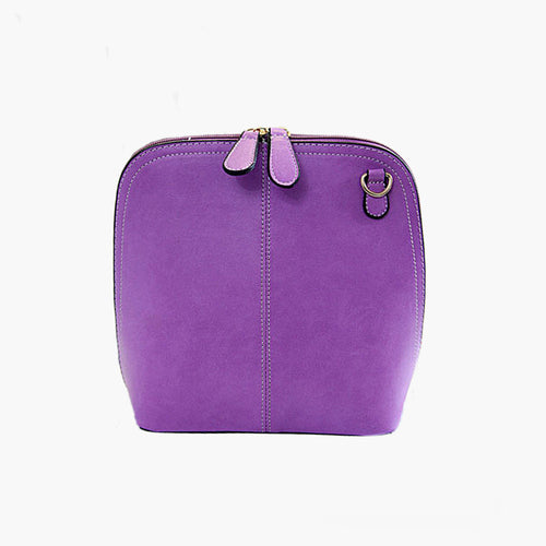 Forward Girl Women Women Scrub Shoulder Bag Leather Purse Satchel Messenger Bag Shell Bag  ILML