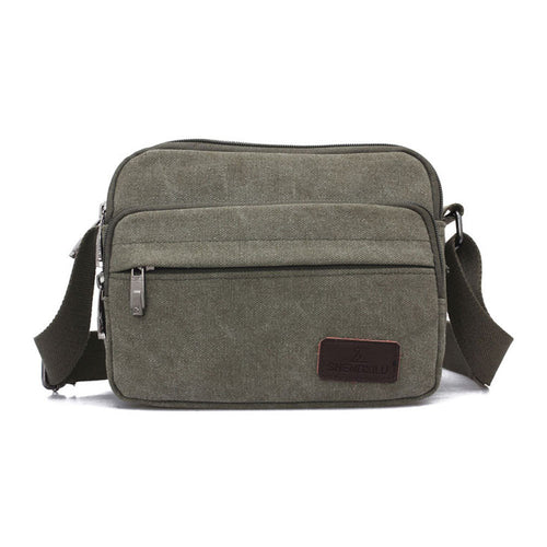 Forward Men Bag Canvas Vintage School Satchel Messenger Shoulder Bags ILML