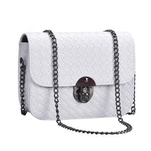 Forward Girl Small Leather Woven Pattern Shoulder Hbag Messenger Mini Bag  ILML