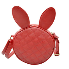 Forward Women Girl Rabbit Ear Round PU Leather Hbag Shoulder Messenger Bags  ILML