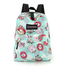 Forward Girl Canvas Rucksack Backpack School Bag Book Zipper Shoulder Bag  ILML