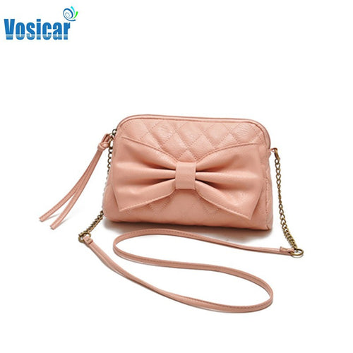 Forward Women Bag Faux Leather Shoulder Bowknot Satchel Body Tote Hbag  ILML