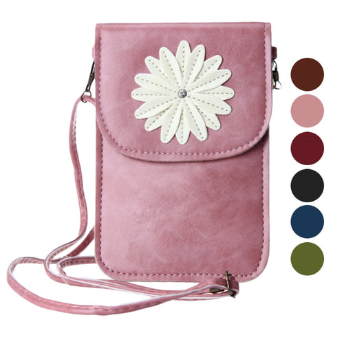 Forward Sunflower Touch Screen Bag Phone Multicolor Packet Hbag Purse Wallet  ILML