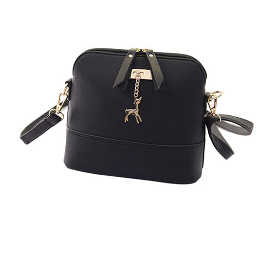 Forward Women Messenger Bags Vintage Small Shell PU Leather Hbag Casual Shoulder Bag  ILML