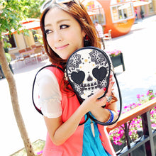 Forward Women Black Skull Shoulder Messenger Bag Hbag Purse ILML
