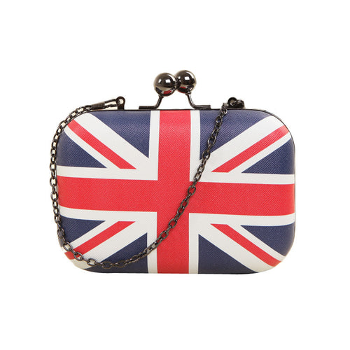 Forward Women Hbag UK Engl British Flag Clutch Evening Bag Purse ILML