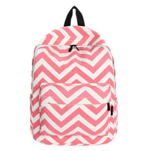 Forward Youth Trend Shoulder Bag Backpack Double-Shoulder Sweet Stripe Canvas Schoolbag for Teenagers Travel Bag ILML