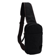 Forward Mens Casual Cavans Solid Color Zipper Shoulder Bag  ILML