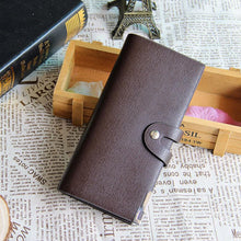Forward Luxury Men Leather Bifold Card Checkbook Holder Hasp Long Wallet Organizer Purse  ILML