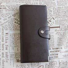 Forward Luxury Men Leather Bifold Card Checkbook Holder Hasp Long Wallet Organizer Purse  ILML